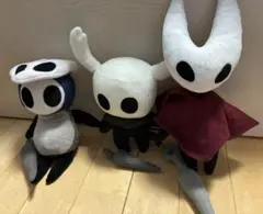 Hollow Knight シルクソング ぬいぐるみ 4種 放浪者 グリム 匿名