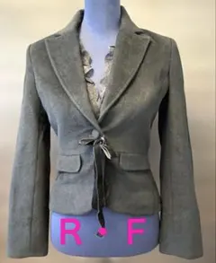 Ｒ・Ｆ　ブラックジャケット　レース　可愛い　M