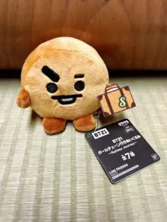 BTS BT21 ボールチェーン付きぬいぐるみ