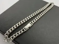 ヴィンテージ シルバー925 喜平ブレスレット 銀製 刻印あり 中折れ式クラスプ