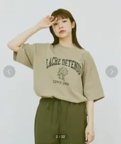 flaner フラネ ルーズピグメントウルフT