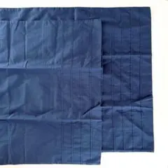 新品 IKEA ALVINE STRÅ ピローケース 枕 2枚セット ネイビーのサムネイル