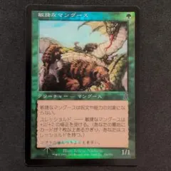 敏捷なマングース 日本語 foil - メルカリ