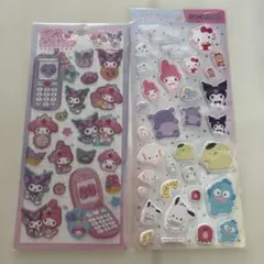 平成はっぴーフォン ぷっくりシール サンリオ 国内正規品 新品未使用