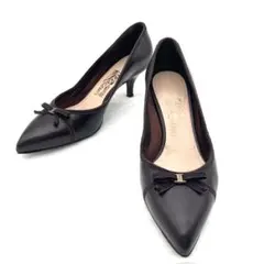 R フェラガモ　Ferragamo ハイヒール ポインテッドトゥ　24.5cmのサムネイル