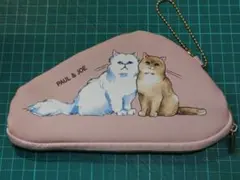 ポール&ジョー猫柄ポーチ