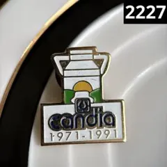 ⭐︎2点目から半額⭐︎ヴィンテージピンバッジ　フランス雑貨　ピンズ　ミルク缶のサムネイル