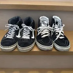 Vans ブラック ハイカット スニーカー　2足セット