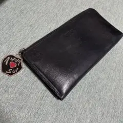 ちょこ様専用❗️ANNA SUI ブラック 長財布 チャーム付き