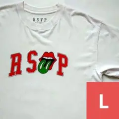 L　Tシャツ　古着　ローリングストーンズ　RSVP　W04
