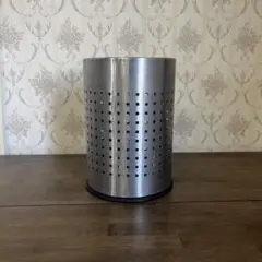 【インダストリアル】アイアン ステンレス ダストボックス ゴミ箱 古道具 男前