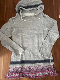 gotohollywood 150 パーカーワンピース　デニム&ダンガリー