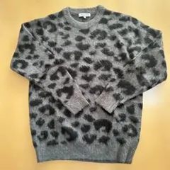 A DAY IN THE LIFE レオパード柄セーター Lサイズ