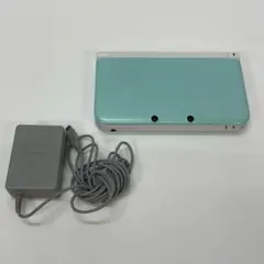 ニンテンドー3DS LL ミント×ホワイト 本体 動作OK 初期化不可 ジャンク 