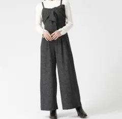 31 Sons de mode リボンモチーフコンビネゾン ブラック Sのサムネイル