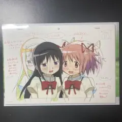 【限定品】魔法少女まどか☆マギカ 複製原画 クリアファイル セット まどマギ