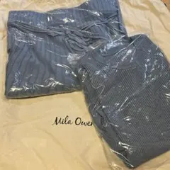 ミラオーウェン 福袋 ブルーニット セットアップ