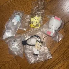 ミニチュアチャーム キーホルダー 6点セット