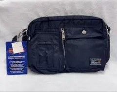 ALPHA INDUSTRIES ショルダーバッグ 黒