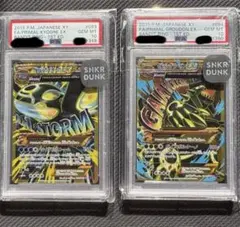 PSA10 ゲンシカイオーガEX ゲンシグラードンEX セット連番 - メルカリ