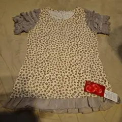 新品　ヒョウ柄Tシャツ