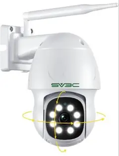 SV3C 防犯カメラ 屋外 800万画素 4K 監視カメラ WiFi接続 - メルカリ