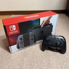Nintendo Switch グレー プロコン付き
