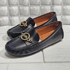 未使用級♥ コーチ【22.5】ハワイ限定 ドライビングシューズ