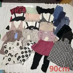 新品　未使用　美品　春物　女の子　トップス　チュニック　ズボン　90cm