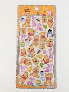 正規品 プチドロップステッカー プーさん ディズニー シール カミオジャパン