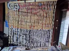 昭和レトロ 縄のれん コーン暖簾 - メルカリ