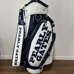 PEARLY GATES キャディバッグ ネイビー/ホワイト