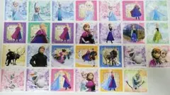 アナと雪の女王 シール 27枚セット アナ エルサ オラフ デコ素材 セット売り