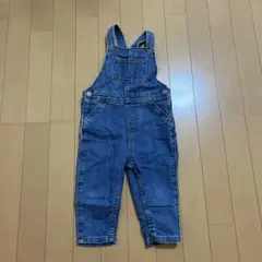 H&M デニムオーバーオール 12-18M