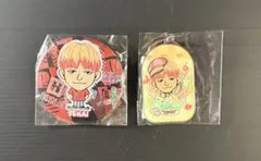 キャラクター缶バッジ＆アクリルキーホルダーセット『エグザイル』