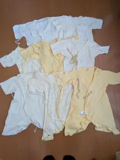 ベビー短肌着　コンビ肌着　50〜60cm　9枚セット