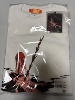 ホワイト XL クリエイターコラボTシャツ 榎本俊二 レゼ篇 チェンソーマン
