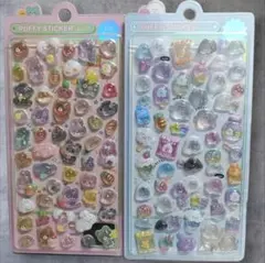 PUFFY STICKER　ボンボンドロップシール　新品未使用　2個セット