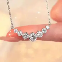 ジルコニア　ネックレス　レディース　プレゼント　上品　ジュエリー　華やか