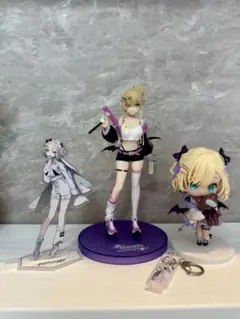 ぶいすぽ 胡桃のあ フィギュア アクスタ アクキー 4点セット