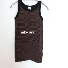 美品　ニコアンド　niko and... タンクトップのサムネイル