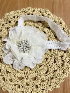 ＊キラキラ可愛いお花のヘアバンド ＊゜ベビーキッズ