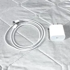 純正 Apple 20W USB-C充電器、ケーブル(C to C）セット