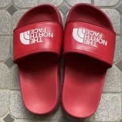 THE NORTH FACEノースフェイスサンダル スライド キッズ レッド