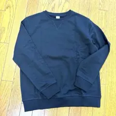 MACOKING黒 クルーネック スウェット トレーナーLサイズリブ新品未使用