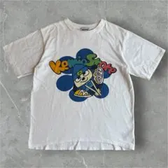 Y2K ストリート アート kemio パラッパラッパー コラボ Tシャツ 短丈