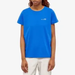 A.P.C. ロゴ Tシャツ サイズS 青のサムネイル