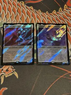 mtg テキストレス FOIL 4枚セット ギガントサウルス 英語版 fdn - メルカリ