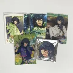 あんスタ 青葉つむぎ 缶バッジ ぱしゃこれ snap.me カード セット