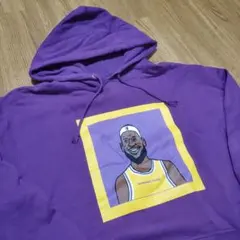basketballjunky jerry プルパーカー パープル XL